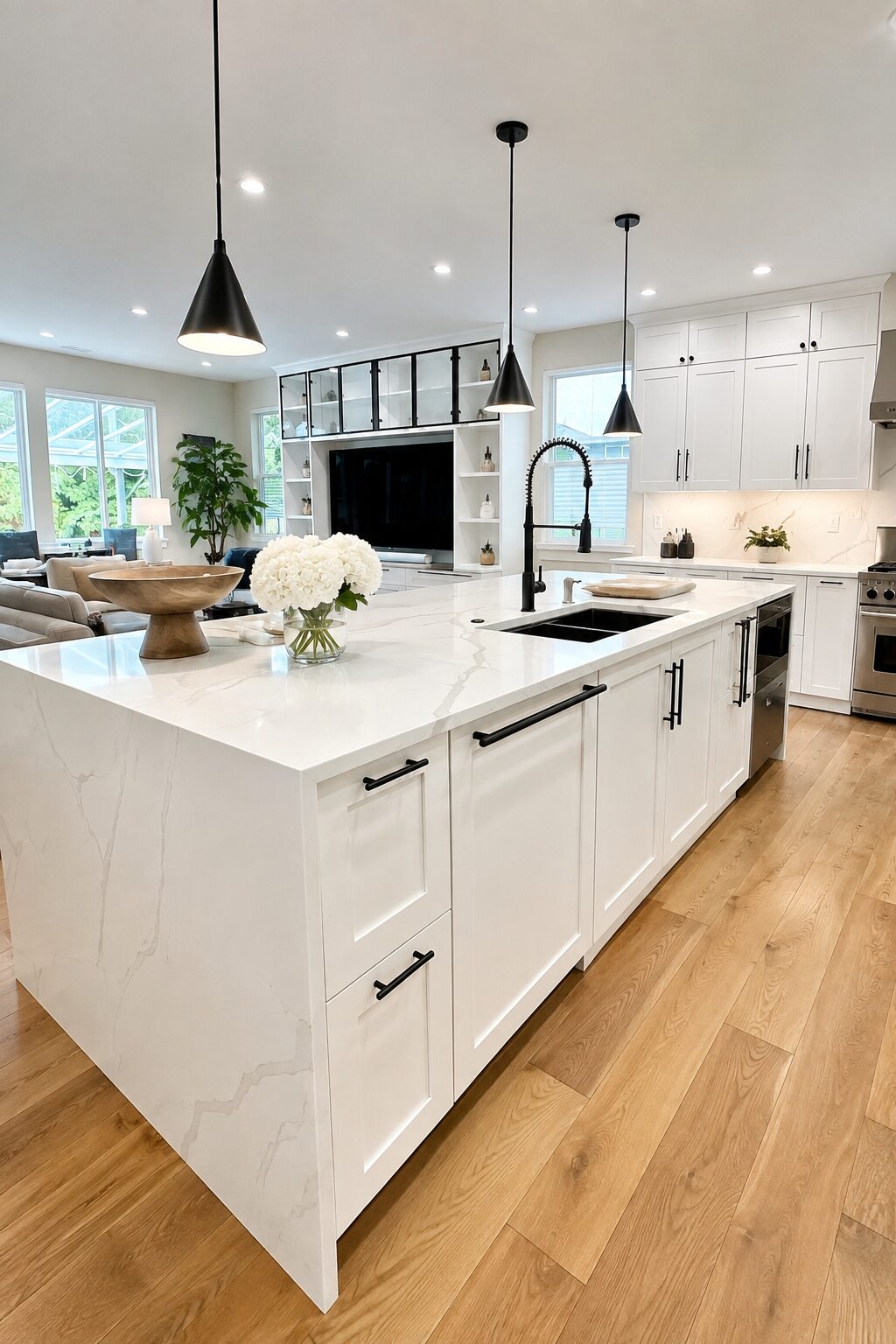 Recent kitchen remodeling project