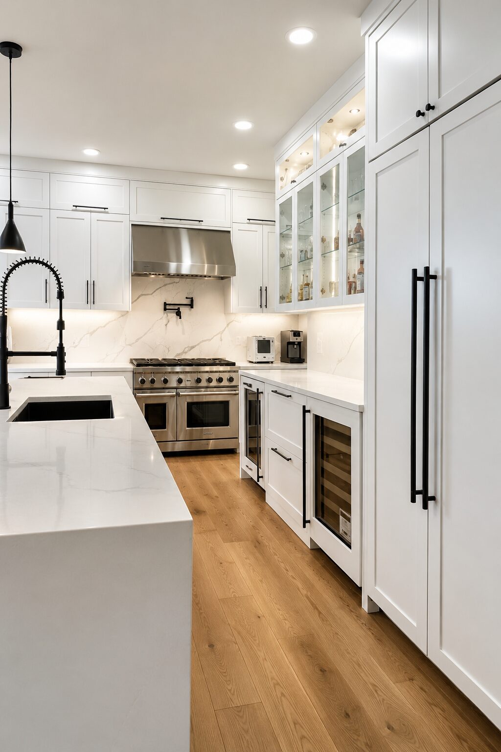 Recent kitchen remodeling project