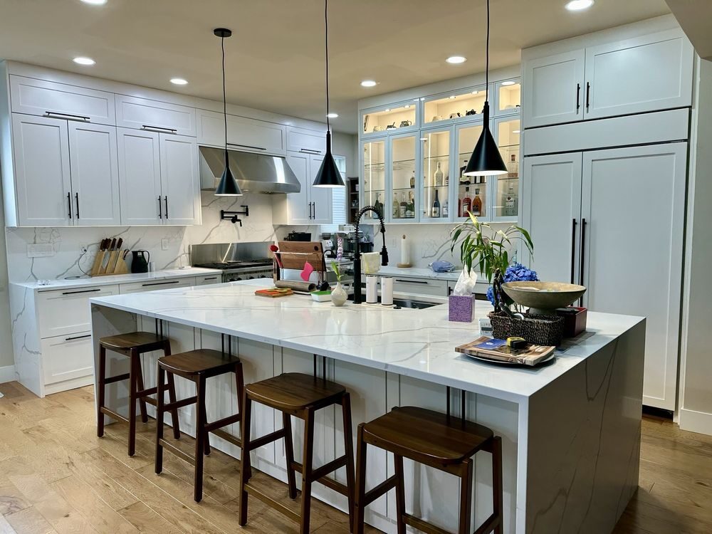 Recent kitchen remodeling project